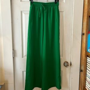 A. Calin by Flying Tomato Green Wide Leg Pants Size M